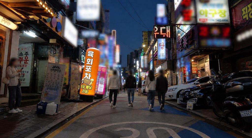 Juan-dong Hotspot, Entertainment District, Street of Youth with Restaurants and Things to Do